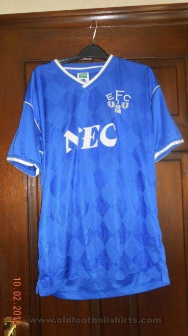 Everton Retro Replicas football shirt 1986 - 1989