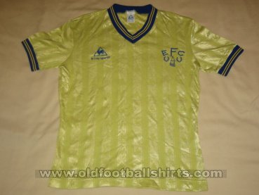 Everton Away football shirt 1985 - 1986
