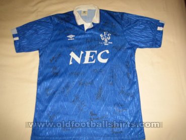 Everton Home футболка 1989 - 1991