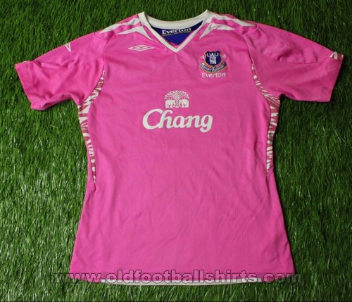 Everton Womens Teams football shirt 2007 - 2008