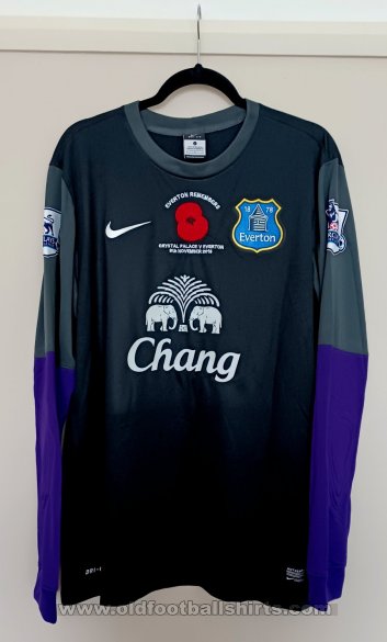 Everton Goalkeeper football shirt 2013 - 2014