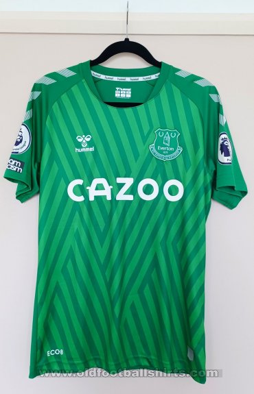Everton Goalkeeper football shirt 2021 - 2022