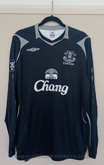 Everton Goalkeeper football shirt 2008 - 2009