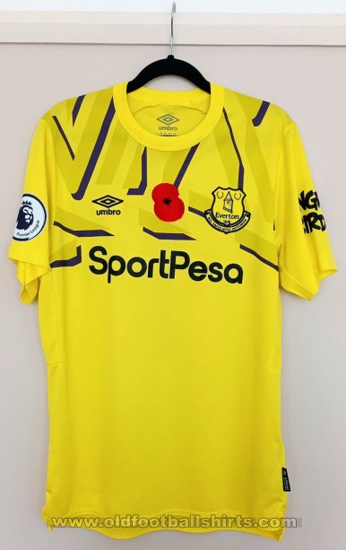 Everton Goalkeeper football shirt 2019 - 2020