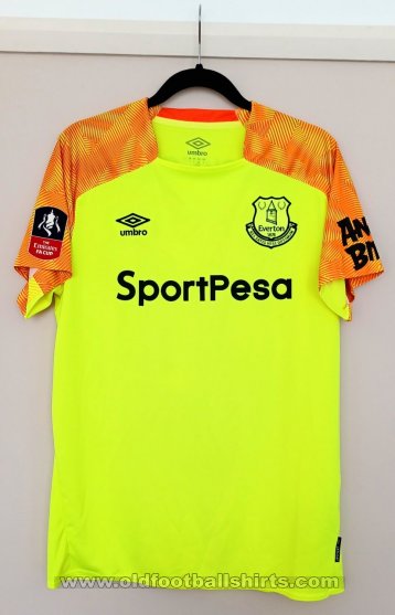 Everton Goalkeeper football shirt 2018 - 2019