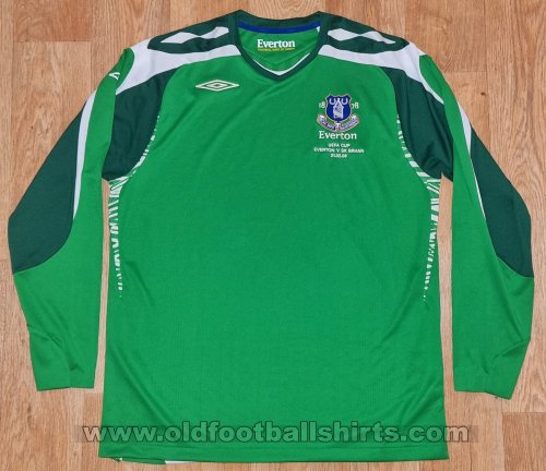 Everton Goalkeeper football shirt 2007 - 2008