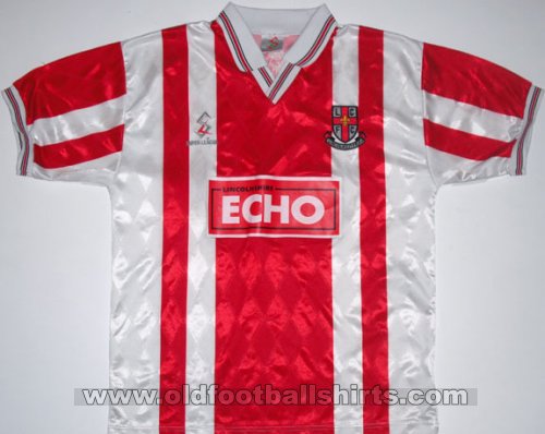 Lincoln City Home Camiseta de Fútbol 1997 - 1998