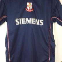 Lincoln City Home футболка 2003 - 2004 sponsored by Siemens