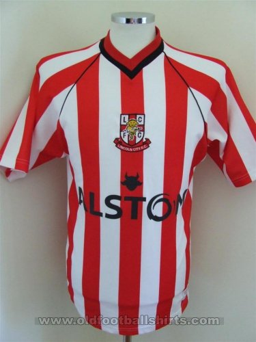 Lincoln City Home Fußball-Trikots 2002 - 2003