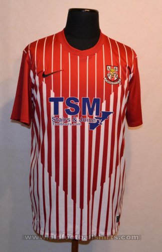 Lincoln City Home football shirt 2011 - 2012