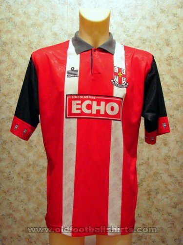 Lincoln City Home Maillot de foot 1994 - 1995