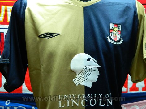 Lincoln City Third football shirt 2009 - 2010