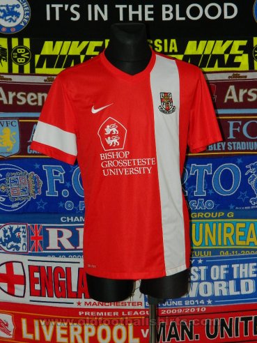 Lincoln City Home football shirt 2013 - 2014