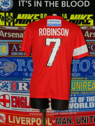 Lincoln City Home football shirt 2013 - 2014