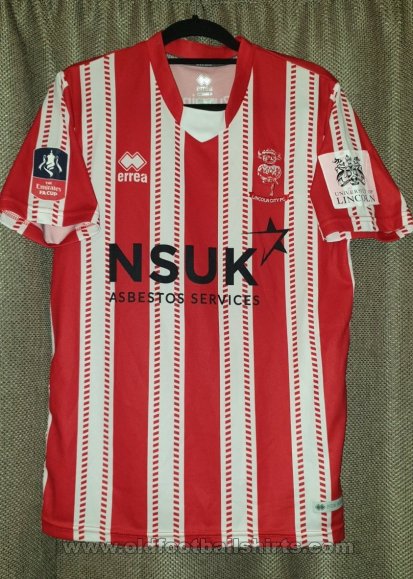 Lincoln City Home football shirt 2018 - 2019