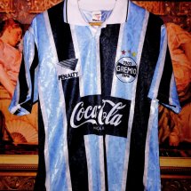 Gremio Home football shirt 1993 - 1994 sponsored by Coca Cola