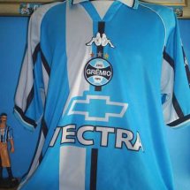 Gremio Third football shirt 2000 sponsored by Chevrolet Vectra