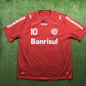 Internacional Home Camiseta de Fútbol 2010 - 2011 sponsored by Banrisul