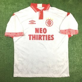Internacional Visitante Camiseta de Fútbol 1994 sponsored by Neo Thirties