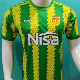 Gaerwen FC Away football shirt 2023 - 2024 sponsored by Nisa