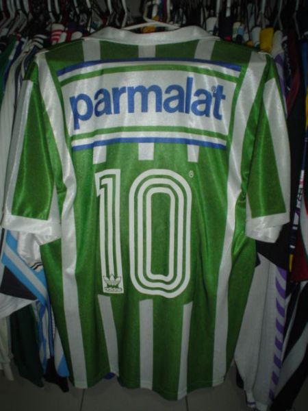 92-93パルメイラス ホーム半袖。 Palmeiras Home football shirt 1992 - 1993