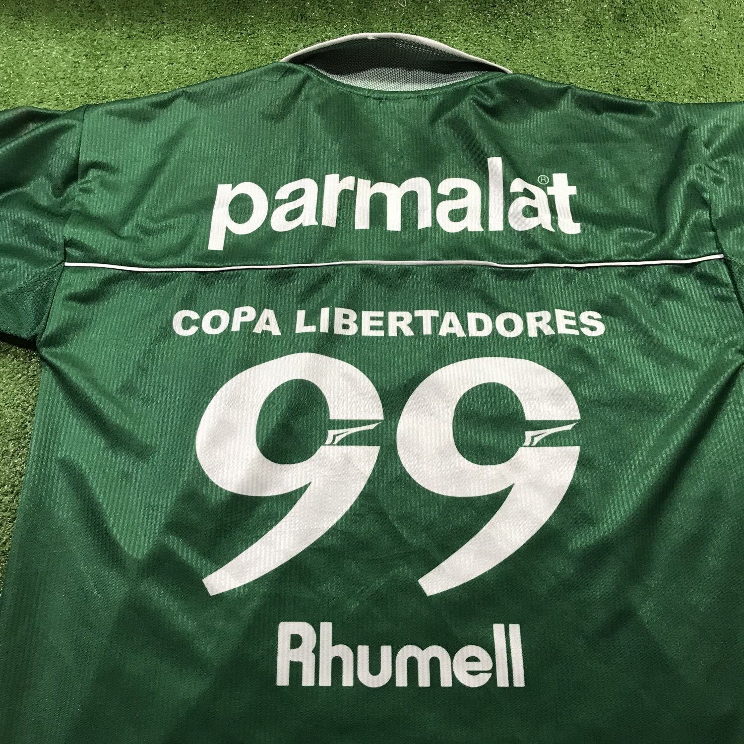 Palmeiras Special football shirt 1999. Sponsored by Parmalat
