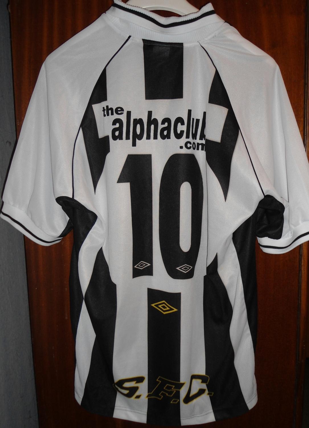 Santos Away football shirt 2000 - 2001.