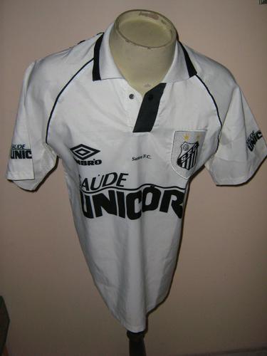 Santos Home maglia di calcio 1998.