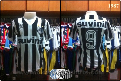 Santos Away football shirt 1987