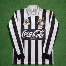 Santos Home football shirt 1993 sponsored by Coca Cola