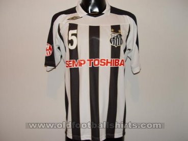 Santos Away football shirt 2007 - 2008