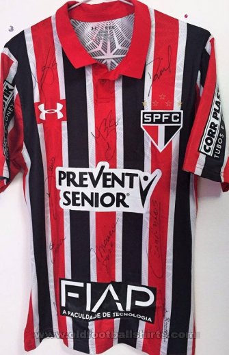 São Paulo Extérieur Maillot de foot 2016 - 2017