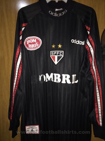 São Paulo Penjaga gol baju bolasepak 1997 - 1998