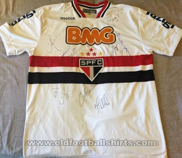 São Paulo Home voetbalshirt  2011