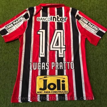 São Paulo חוץ חולצת כדורגל 2016 - 2017