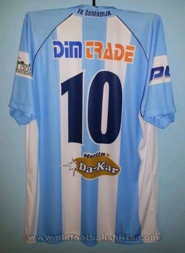 FK Šumadija Jagnjilo Home football shirt (unknown year)