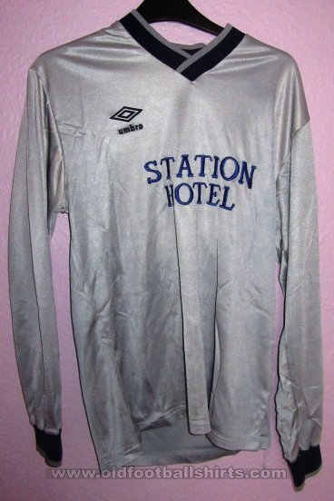 Station Hotel FC Home football shirt 1989 - 1990