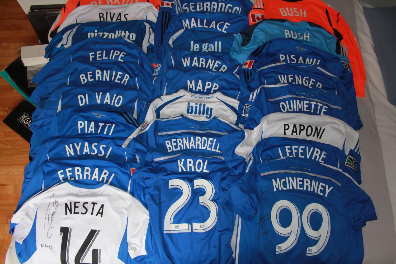 Montreal Impact Home football shirt 2009 2018.