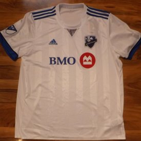 Montreal Impact Home football shirt 2018 - 2019 sponsored by BMO