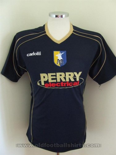 Mansfield Town Away baju bolasepak 2006 - 2007
