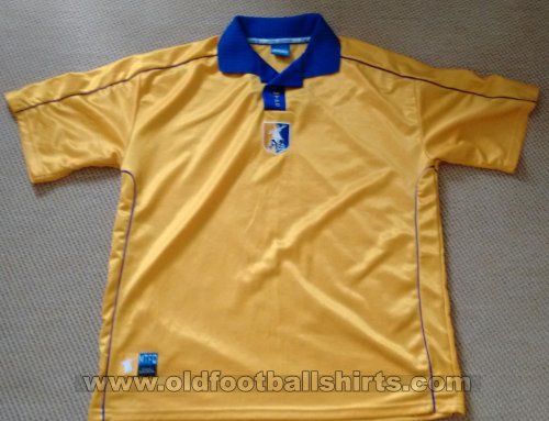Mansfield Town Home Maillot de foot 2000 - 2001