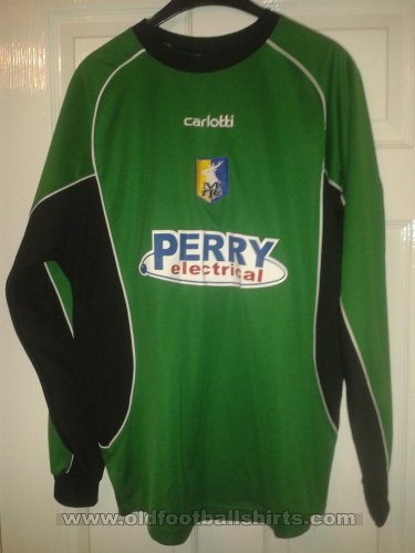 Mansfield Town Penjaga gol baju bolasepak 2006 - 2007