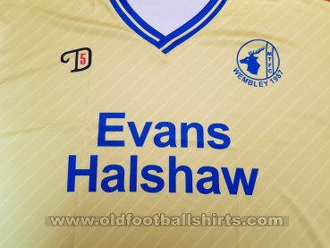 Mansfield Town Retro Replicas football shirt 1987