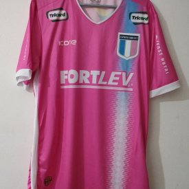 Espírito Santo FC Home football shirt 2017 sponsored by Fortlev
