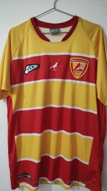 Minas Boca Futebol LTDa Home football shirt 2012