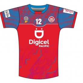 Navua FA Home football shirt 2024 sponsored by Digicel Pacific