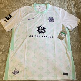 Racing Louisville FC Away football shirt 2022 sponsored by GE Appliances