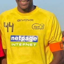 Real de Banjul Goalkeeper football shirt 2022 - 2023 sponsored by Netpage Internet