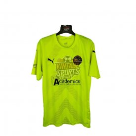 Medway Town FC Home football shirt (unknown year) sponsored by Academics