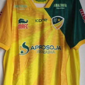 Monte Roraima FC Home football shirt 2024 sponsored by Aprosoja